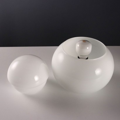 Two 'Daruma' lamps by,Sergio Asti,Sergio Asti,Sergio Asti,Sergio Asti,Sergio Asti,Sergio Asti,Sergio Asti