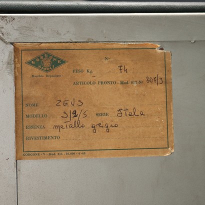 Mobile Schedario anni '60