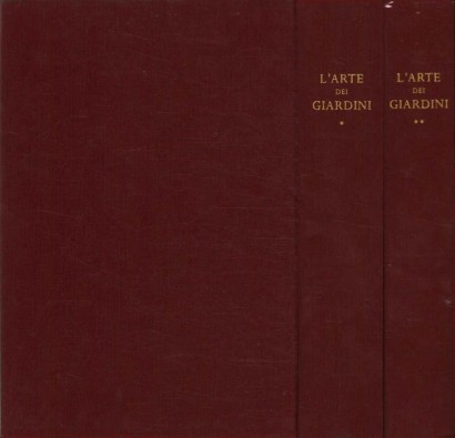 Coffret de 2 volumes avec colophon | Art et architecture d'occasion_1332748 L'art des jardins (2 volumes)