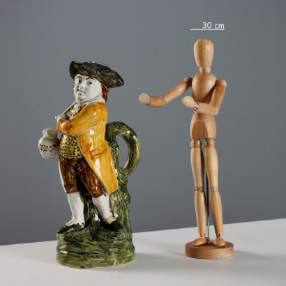 Pichet en céramique Toby Staffordshire