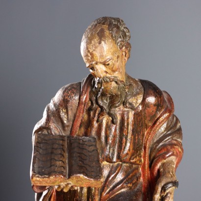 Skulptur des Heiligen Antonius, Skulptur des Heiligen Bernhard