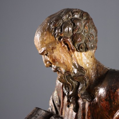 Skulptur des Heiligen Antonius, Skulptur des Heiligen Bernhard