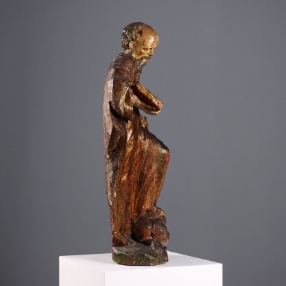 Skulptur des Heiligen Antonius, Skulptur des Heiligen Bernhard