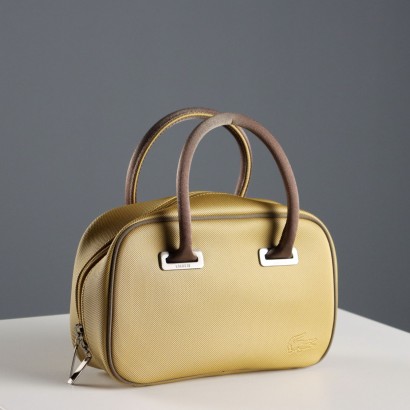 Lacoste Mini Bag L61 PVC Mustard France Second Hand