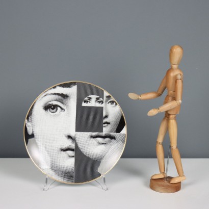 Piero Fornasetti Teller für Rosenthal Tee, Piero Fornasetti, Piero Fornasetti, Piero Fornasetti, Piero Fornasetti, Piero Fornasetti
