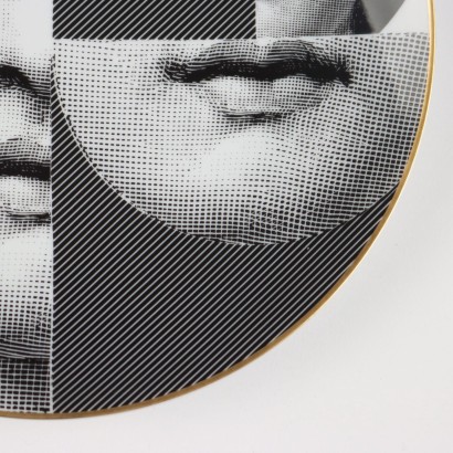 Piero Fornasetti Teller für Rosenthal Tee, Piero Fornasetti, Piero Fornasetti, Piero Fornasetti, Piero Fornasetti, Piero Fornasetti
