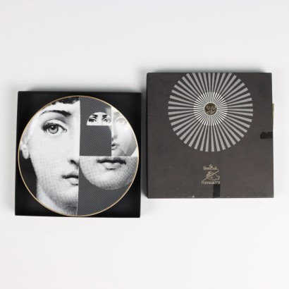 Piero Fornasetti Teller für Rosenthal Tee, Piero Fornasetti, Piero Fornasetti, Piero Fornasetti, Piero Fornasetti, Piero Fornasetti