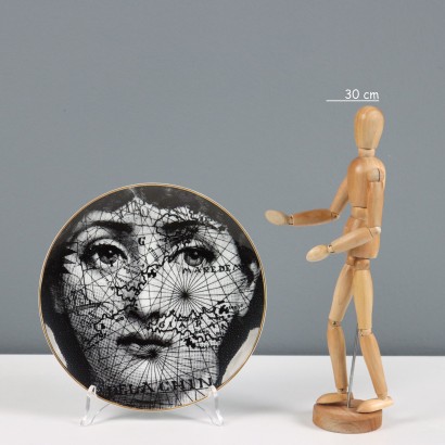 Assiette Piero Fornasetti pour le thé Rosenthal, Piero Fornasetti, Piero Fornasetti, Piero Fornasetti, Piero Fornasetti