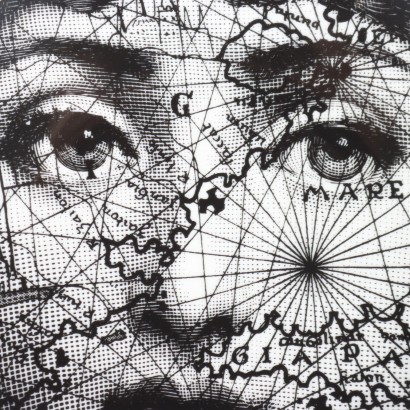 Assiette Piero Fornasetti pour le thé Rosenthal, Piero Fornasetti, Piero Fornasetti, Piero Fornasetti, Piero Fornasetti