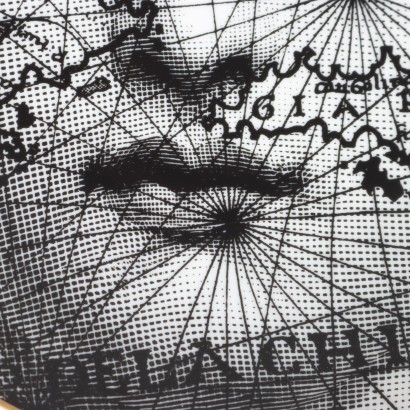 Assiette Piero Fornasetti pour le thé Rosenthal, Piero Fornasetti, Piero Fornasetti, Piero Fornasetti, Piero Fornasetti