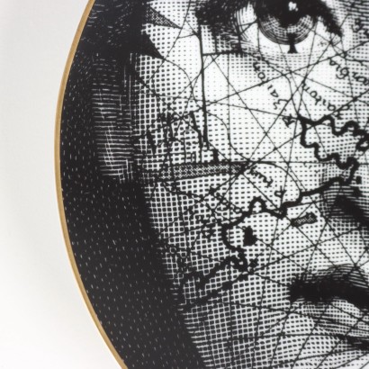 Assiette Piero Fornasetti pour le thé Rosenthal, Piero Fornasetti, Piero Fornasetti, Piero Fornasetti, Piero Fornasetti