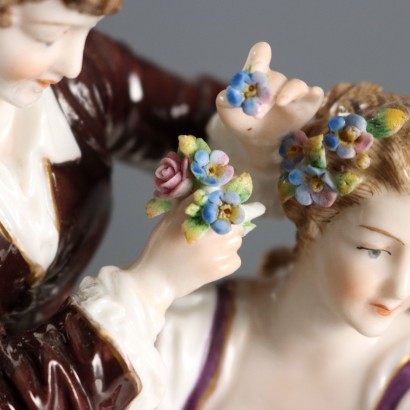 Porzellanskulpturen-Gruppe Manufaktur