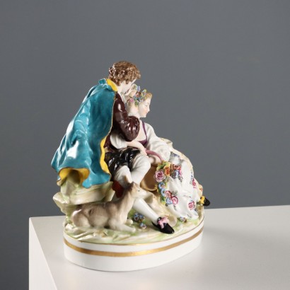 Porzellanskulpturen-Gruppe Manufaktur