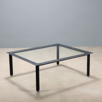 Vintage Coffee Table Azucena Fasce Cromate Design Italy 1960s-70s