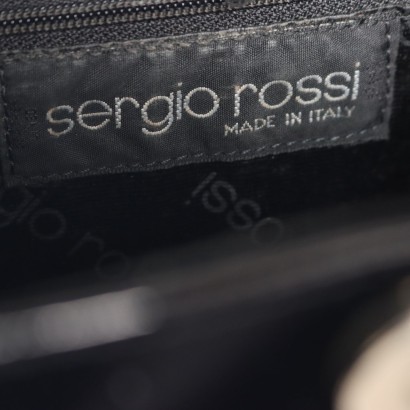 Sac Sergio Rossi en cuir verni
