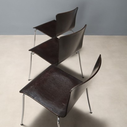 Quatre chaises 'Cirene', Vico Magistretti, Quatre chaises 'Cirene', Vico Magistretti, Quatre chaises 'Cirene', Vico Magistretti