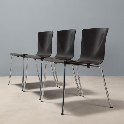 Quatre chaises 'Cirene', Vico Magistretti, Quatre chaises 'Cirene', Vico Magistretti, Quatre chaises 'Cirene', Vico Magistretti