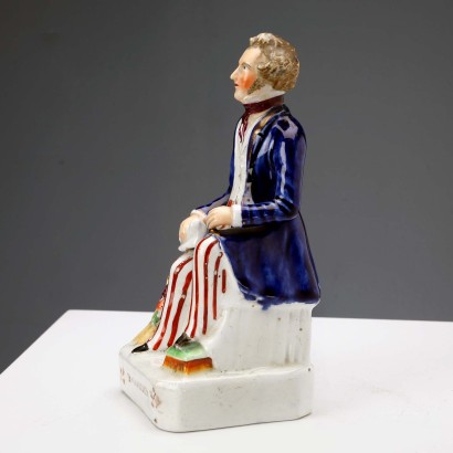 Sculpture en céramique de la manufacture Staffords