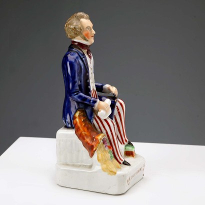 Sculpture en céramique de la manufacture Staffords