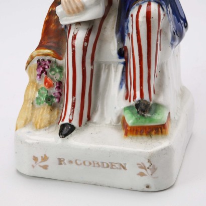 Sculpture en céramique de la manufacture Staffords