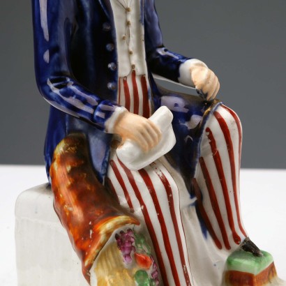 Sculpture en céramique de la manufacture Staffords