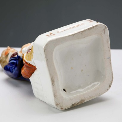 Sculpture en céramique de la manufacture Staffords