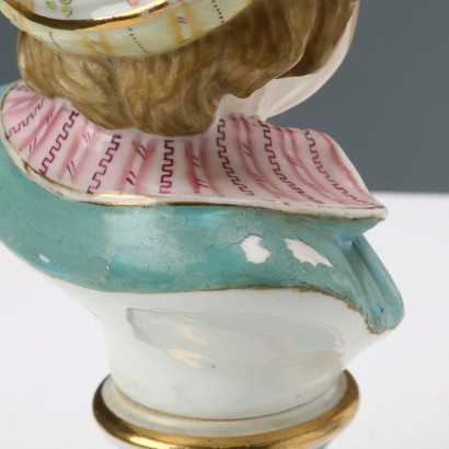 Pair of Wallendorf Porcelain Busts