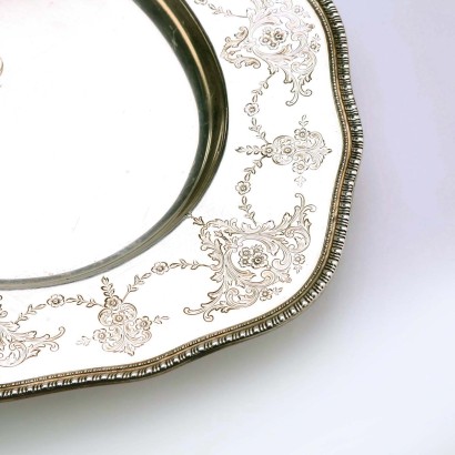 Frank M. W Sterling Silver Tray