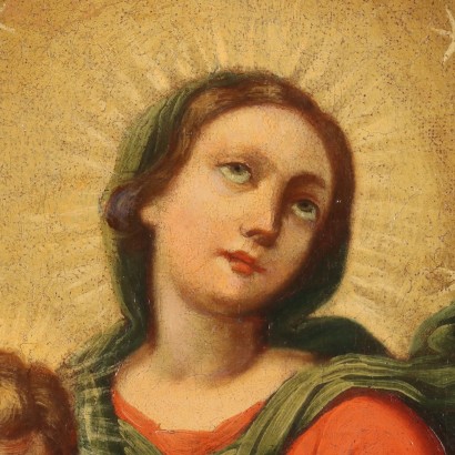 Tableau de la Vierge Immaculée avec Jésus, Vierge Immaculée avec l'Enfant Jésus, Tableau de la Vierge Immaculée avec Jésus, Tableau de la Vierge Immaculée avec Jésus