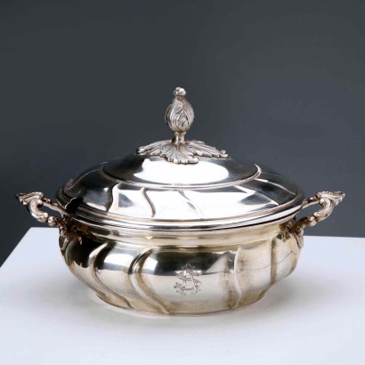 Christian F. Heise Silver Legume Bowl