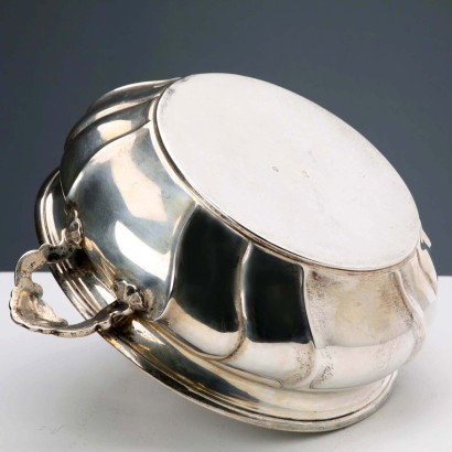 Christian F. Heise Silver Tureen, Christian F. Heise Silver Vegetable Dish