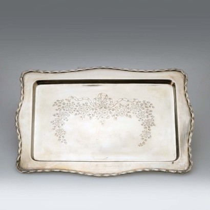 925 Silver Tray Birmingham Manufactory