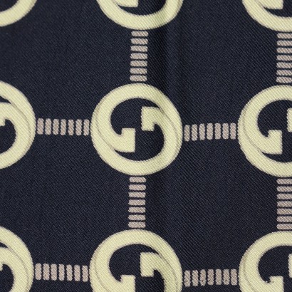 Écharpe Gucci vintage à monogramme
