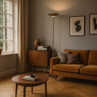 Stehlampe aus den 1980er Jahren