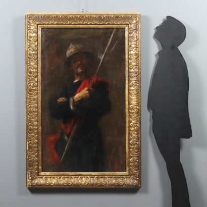 Dipinto di Antonio Valdoni,Figura di armigero,Antonio Valdoni,Antonio Valdoni,Antonio Valdoni,Antonio Valdoni