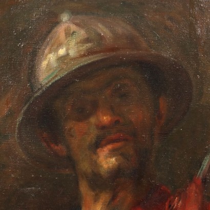 Dipinto di Antonio Valdoni,Figura di armigero,Antonio Valdoni,Antonio Valdoni,Antonio Valdoni,Antonio Valdoni