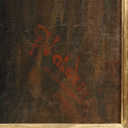 Dipinto di Antonio Valdoni,Figura di armigero,Antonio Valdoni,Antonio Valdoni,Antonio Valdoni,Antonio Valdoni