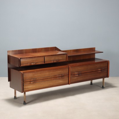 1960s chest of drawers with raised top