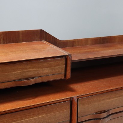 1960s chest of drawers with raised top