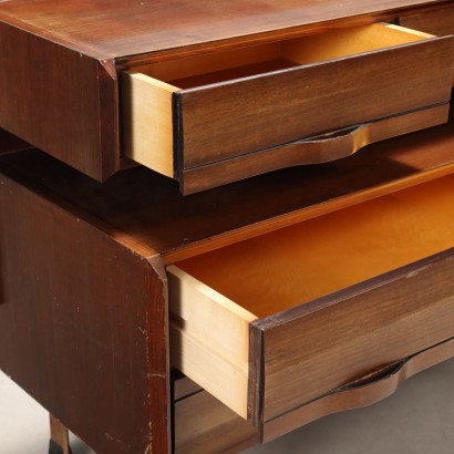 1960s chest of drawers with raised top