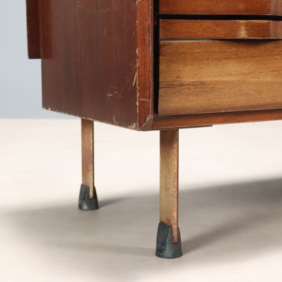 1960s chest of drawers with raised top