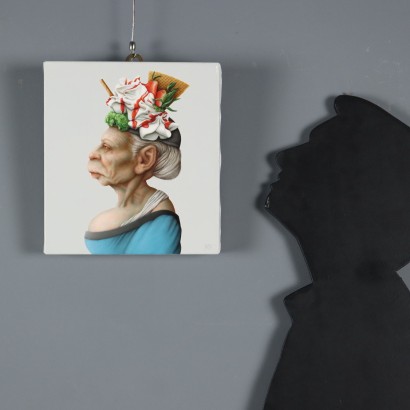 Cuadro de Fabio d'Aroma, La Reina del Helado, Fabio D'Aroma, Fabio D, Fabio D, Fabio D, Fabio D