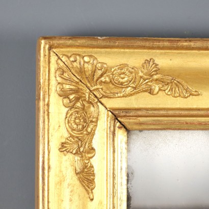 Spiegel, vergoldeter Holzspiegel