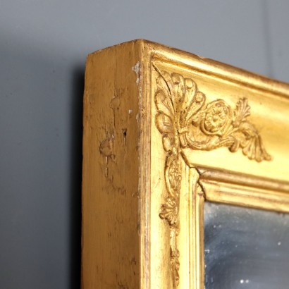 Spiegel, vergoldeter Holzspiegel