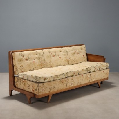 Art Deco Walnut Sofa Bed