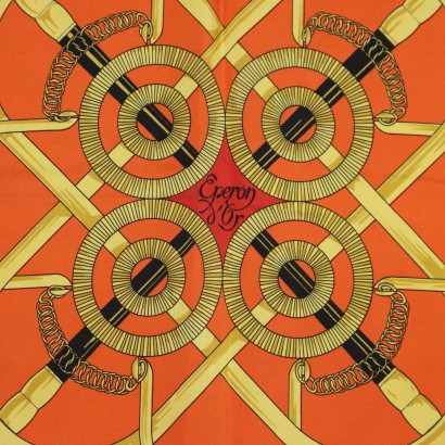 Hermes Vintage Schal Eperon D0Apostroph