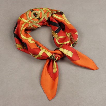 Hermes Vintage Schal Eperon D0Apostroph