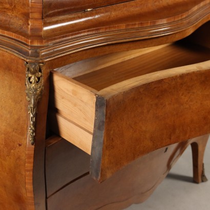 Feuille rabattable, feuille rabattable de style baroque