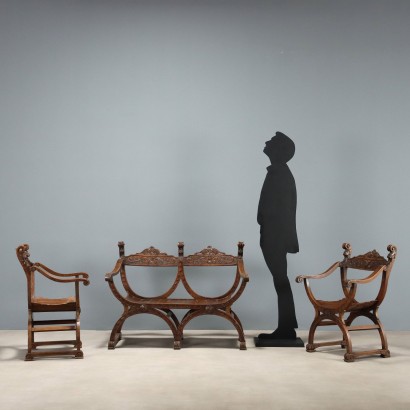 Canapé avec deux fauteuils, Canapé avec deux fauteuils