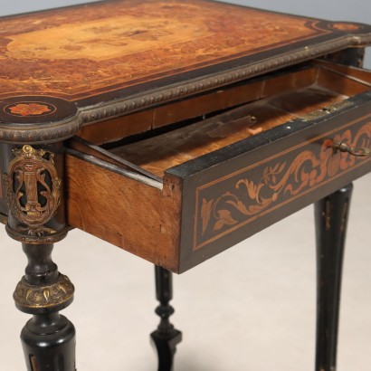 work table, Neoclassical Style Work Table
